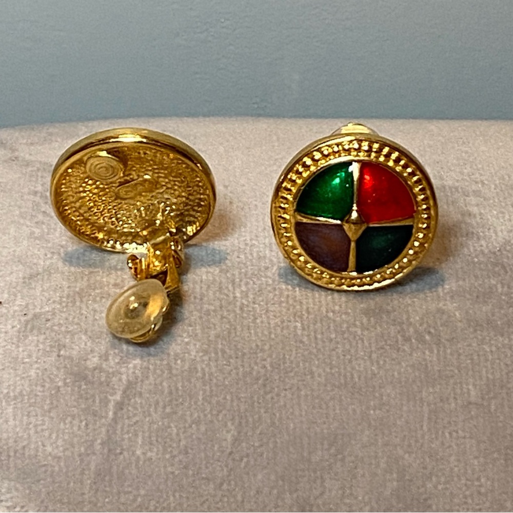 Vintage Anne Klein Clip-on Earrings